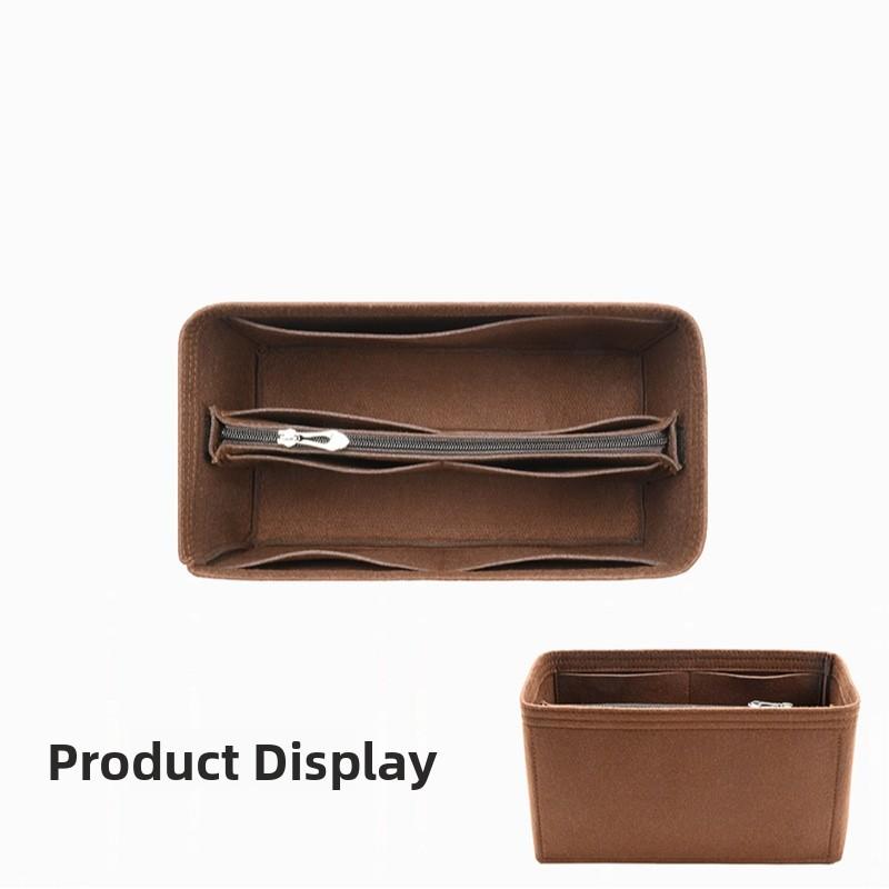 Bayswater Inner Organizer Bag Lightweight Storage Cushion Type Cosmetic Bag Pure Color Home Organization Accessories