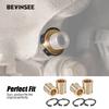 BEVINSEE Messing Bremssattel Führungsbuchsen Satz für BMW E39 E34 E82 E46 E36 E90 E91 E92 E93 E30, Ersatz für 34216869617