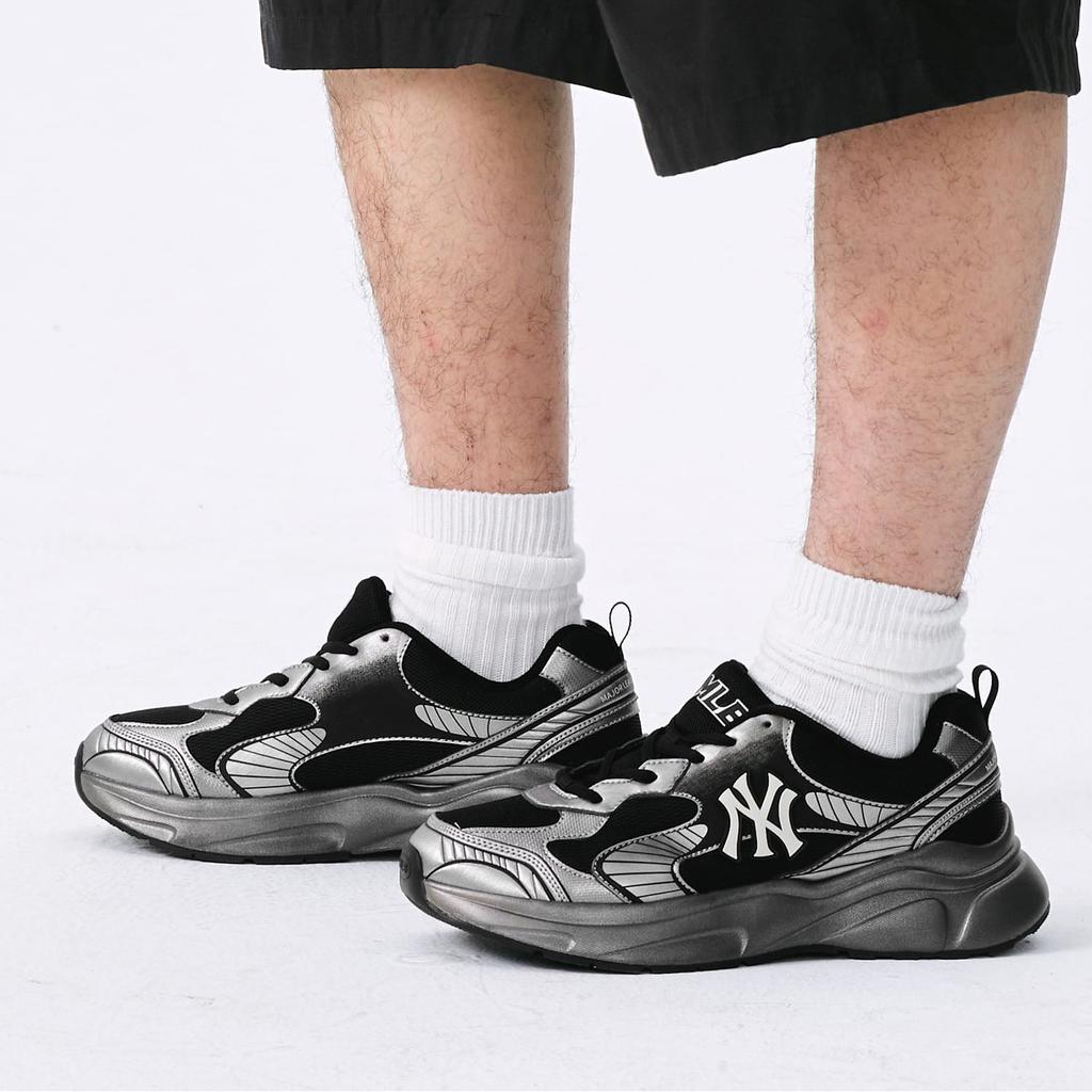 MLB Chunky Jogger Low top Casual Running Shoes Unisex Black 3ARNA065N-50BKS