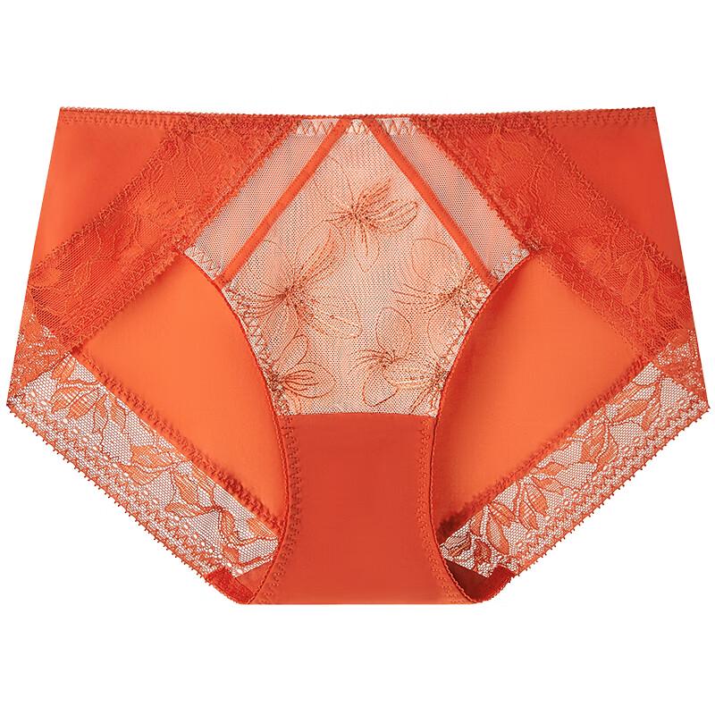 ManiForm Women's Sexy Lace Mid-Low Waist Briefs