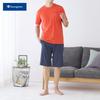 Champion Gunze Short Sleeve Lightweight Deep Size M Men's Shorts, Jersey, OM3093, Orange,