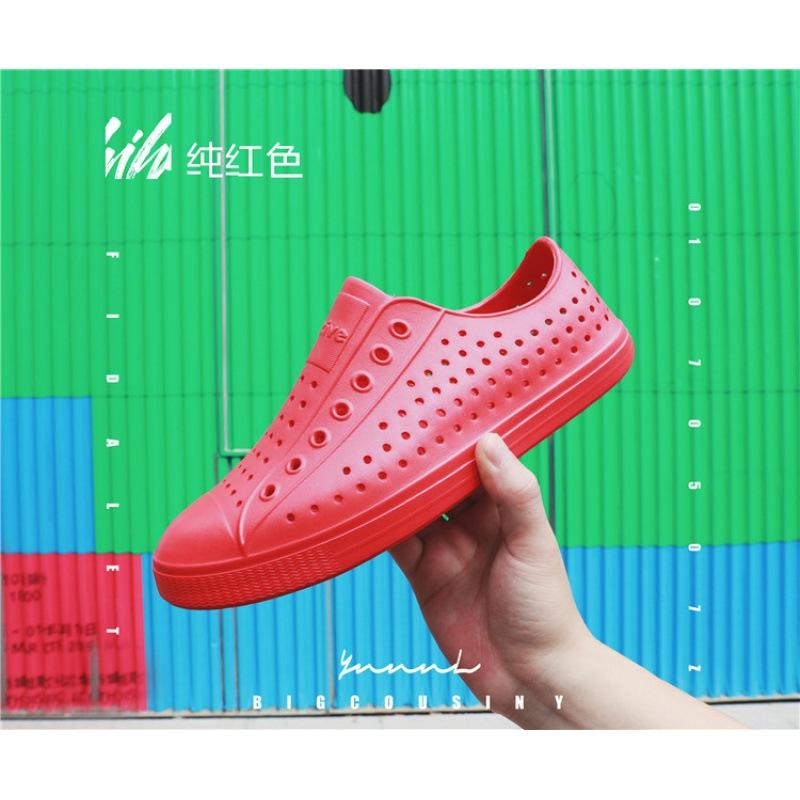 Hole Shoes Men's Bag Head Sandals Wading Beach Hollow Shoes Summer Breathable Non-slip Korean Version