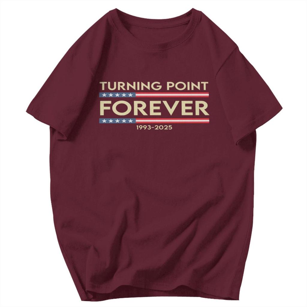 Men T Shirt Turning Point USA Summer Y2K Graphic Quality Unisex Tops T Shirts