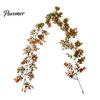 Artificial Plants for Wedding Party Fall Eucalyptus Garland, Autumn Money Leaf Vine, Faux Greenery Fake Flowers Home Decoration Thanksgiving Harvest,
