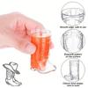 10Pcs Cowboy Boot Shot Glasses Mini Plastic Shot Glass Cups For Birthday Party Decorations Cowboy Bachelorette Party Favors