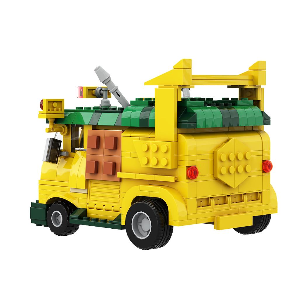 Turtle Sewer and Van Party Wagon Building Blocks Movies Model Toys Bricks Sets of Gift for Kids Adult