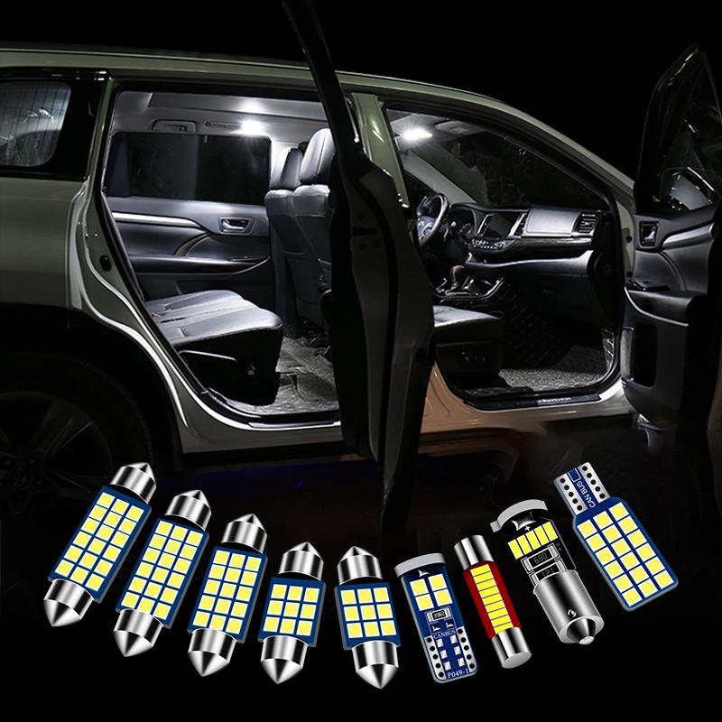 Car LED Lights Accessories For Toyota Land Cruiser 100 200 LC200 Prado 120 150 FJ Cruiser Avensis T25 T27 Prius 20 30 Prius A V