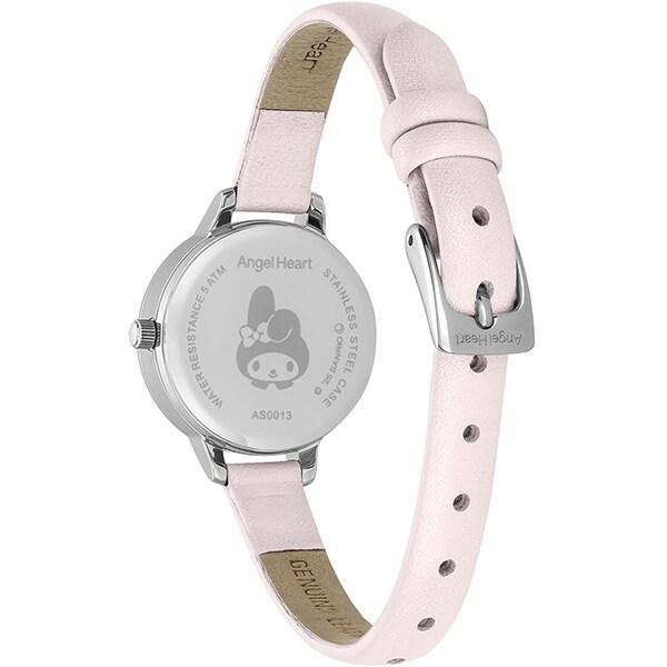 Angel Heart My Melody Collaboration Women's Leather MM24SS Wrist Watch