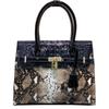 Handbag Snakeskin Pattern Personalized Shoulder Bag Crocodile Pattern Large Capacity Messenger Women'S Bag