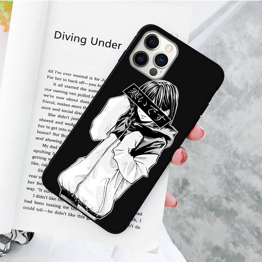 JW80 Waifu Senpai Anime Girl Soft Case for Samsung Note 20 Lite S24 Ultra S23 A03 A05 A06 A11 A71 A15 A16 A13 A24 A25 A33 A52 A53 A50 M55 M35 Plus