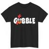 Thanksgiving Outfit Funny Turkey Gooble Cotton T Shirt
