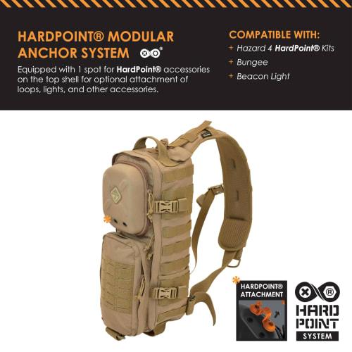 Hazard 4 Military Items V17 Plan-B Sling Pack Coyote Normal