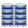Men's 5-Blade Manual Razor Shaver with 5-Layer Blades