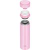 Thermos Mug Vacuum Insulated 350ml Light Pink JOG-350 LP
