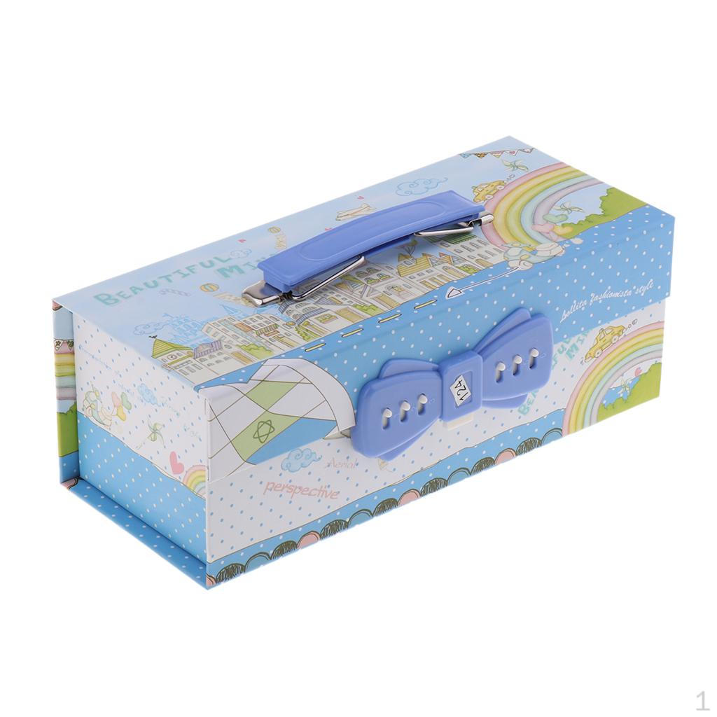 

Beautiful Three-Tier Capacity Pencil Case C