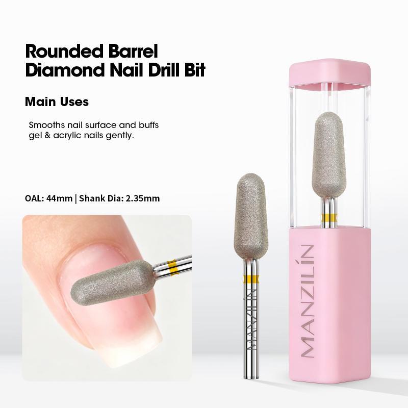 Safety Under Nail Cleaner Nail Drill Bit Diamond Sliver Nail Gel Cuticle Remover Drill Bit Suitable For Home-Based Nail Salons