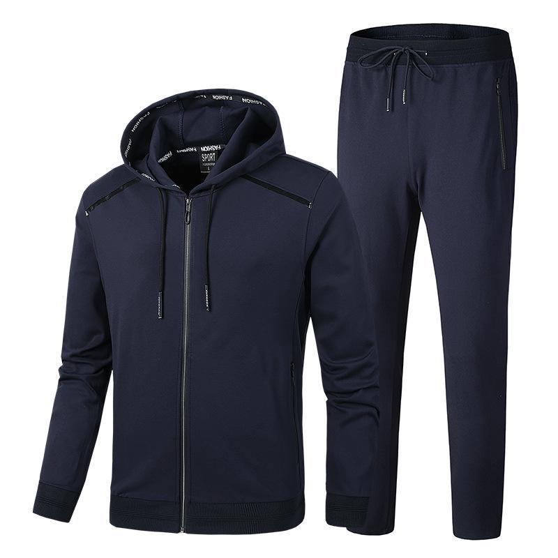 Fashion Sports Suit Men 'S Extra Large Size Sportswear Casual Suit Plus Fertilizer To Increase