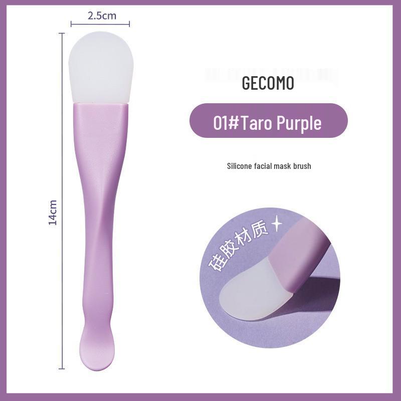 GECOMO Dual-Head Silicone Face Brush for Pore and Mud Mask Application