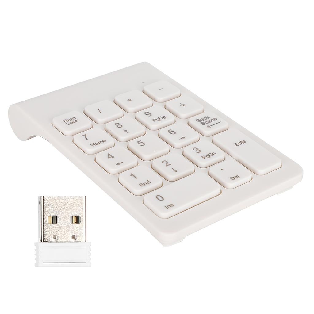 Mini Keyboard Wireless Numeric Keypad 2.4G USB Ergonomic Lightweight PC Computer Accessory