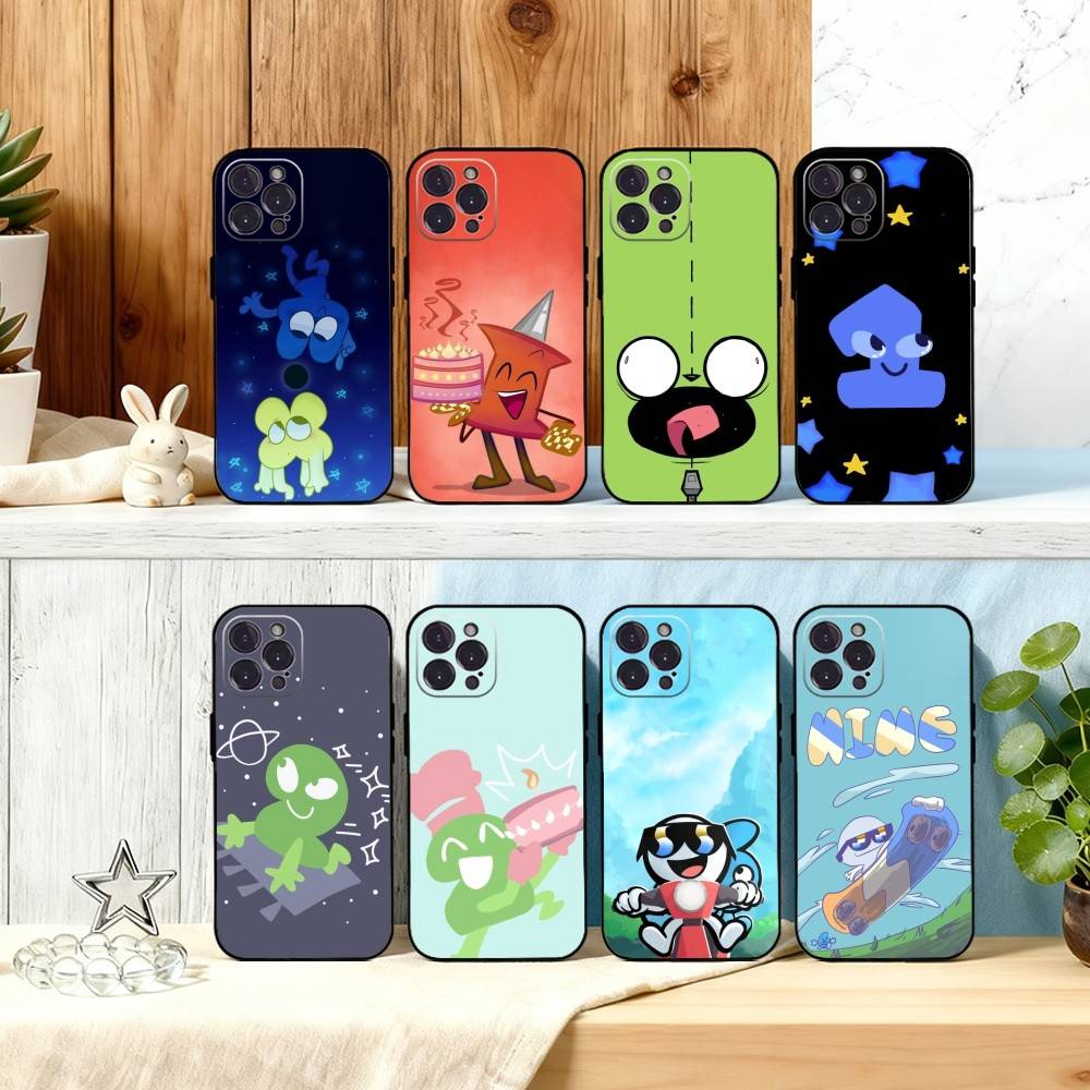 B-Bfdi B-Battle For D-Dream Phone Case For iPhone17 16 15 14 13 12 11 Pro Max Plus,5G Soft Black Case