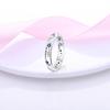 Hot Original 925 Sterling Silver Rings Size 6 7 8 9 for Women Man Sparkling Starry Celtic Knot Rainbow Flower Rings Fine Jewelry