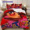 Tom Jerry Stormy Adventure Threepiece Set 1 Duvet Cover 2 Pillowcase Without Core Soft And Comfortable Bedding Set