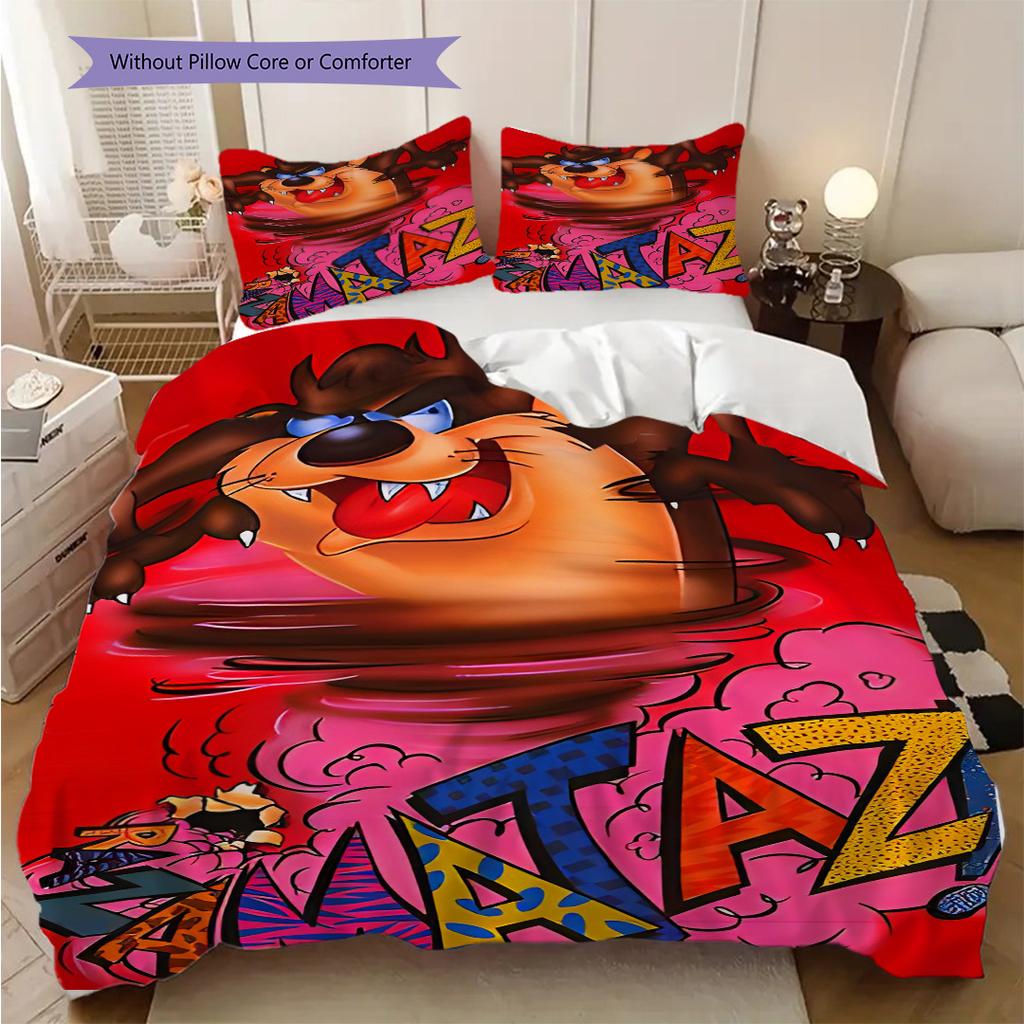 Tom Jerry Stormy Adventure Threepiece Set 1 Duvet Cover 2 Pillowcase Without Core Soft And Comfortable Bedding Set