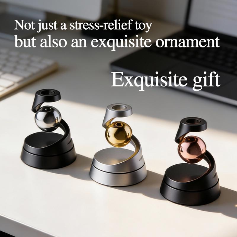 New Floating Gyroscope Stress Relief Toy Edc Desk Decor Sensory Interactive Toy Novelty Gift Novelty Gift Best Seller