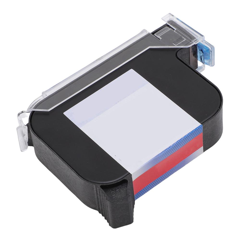 Inkjet Printer Cartridge Replacement 42ML Blue High Adhesion Quick Dry Solvent Ink Cartridge for 0.5 Inch 12.7mm Models