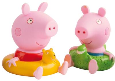 Peppa Pig Peppa George Badefiguren &