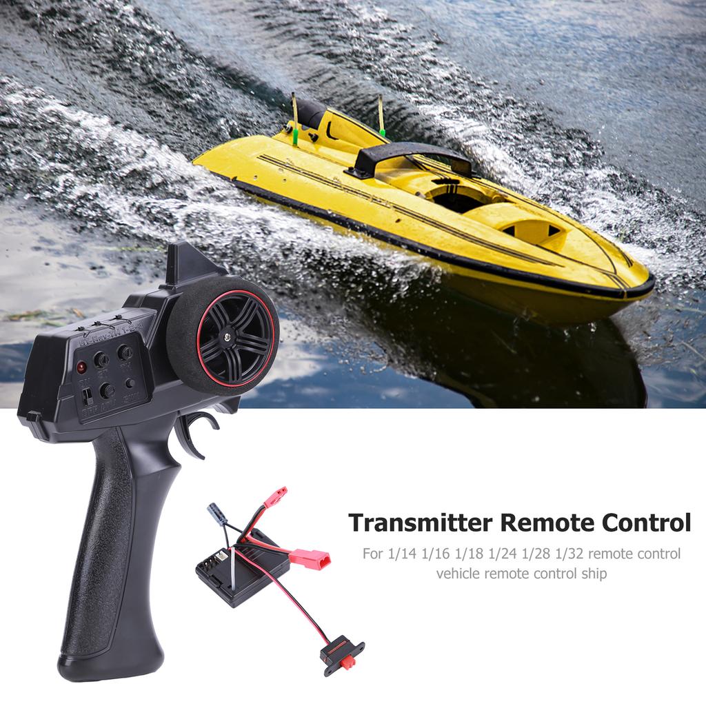2.4G 3CH RC System Gun Remote Control Transmitter with Receiver for RC Car Boat Part Accessories Children Playing