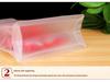 Eight-Sided Frosted Transparent Self-Sealing Thick Bag for Large Dried Fruit Storage
