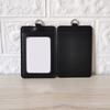 Pu Badges Holder Rope Retractable Lanyard for School Office Work Tag Credentials Pass ID Students Meal Bus Credit Card Protector