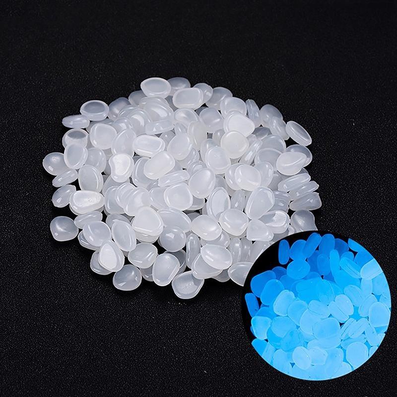 1000pcs Luminous Rock, Stone Luminous Dark Garden Pebbles, Sidewalk Fish Tank Decoration, Aquariums, Fish Tanks loom