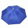 65cm Sunscreen Windproof Head Mounted Umbrella Top Folding Hat Umbrella