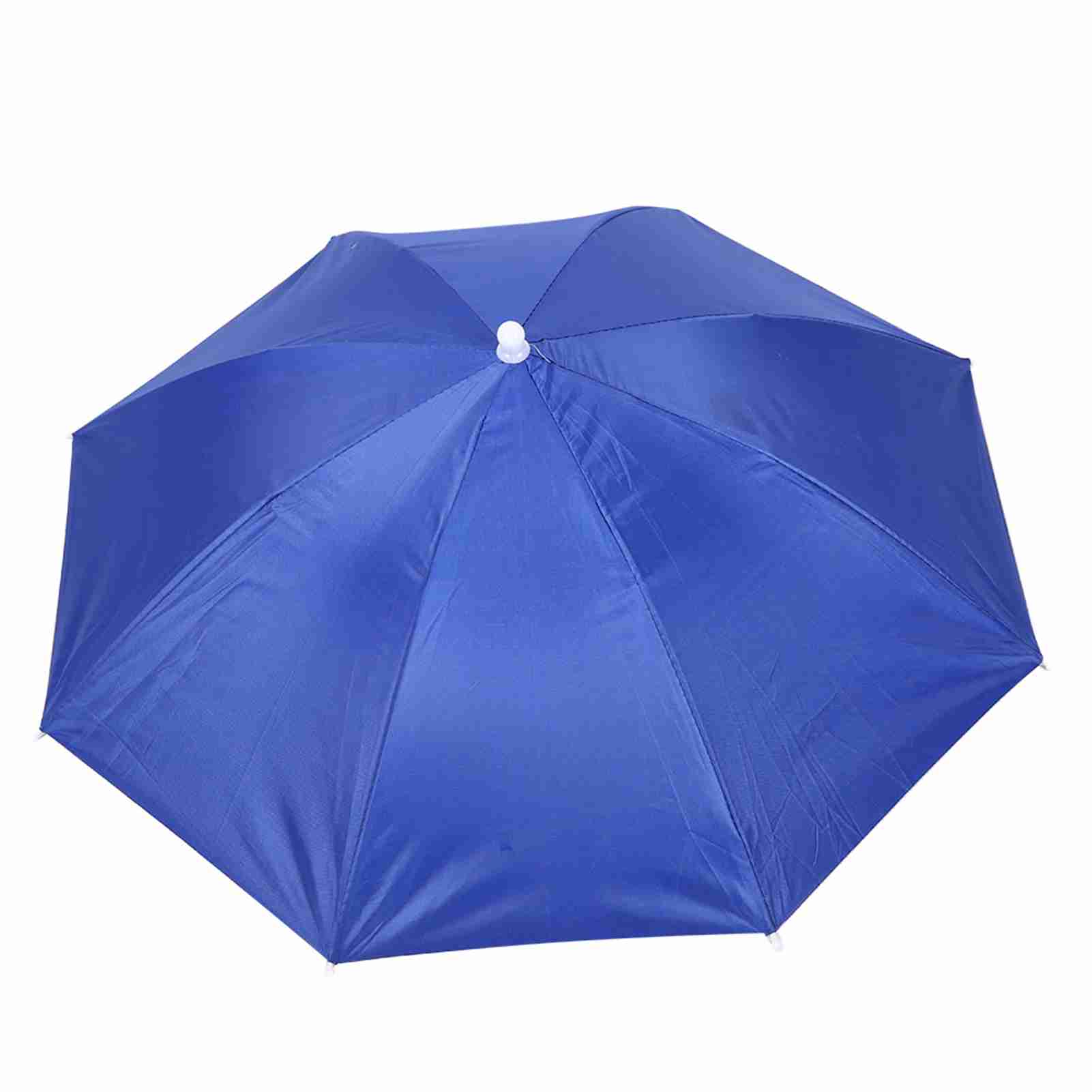 

65cm Sunscreen Windproof Head Mounted Umbrella Top Folding Hat Umbrella Type 1