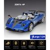 1/24 Scale Zonda HP Alloy Car Model Wind Son Car Model Collection Ornament Simulation Supercar Children Toy Car Boy Gift