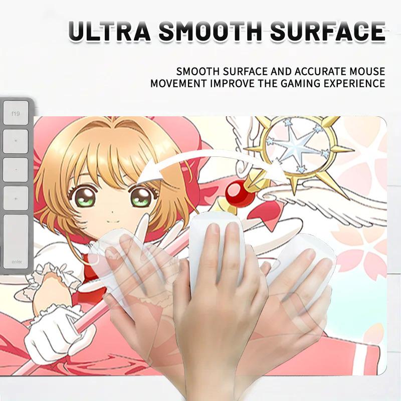 1PC Cardcaptor Sakura Magic Wand Large Durable Mouse Pad Suitable for Office Desks, Gaming Desktops.Ideal for Office, Home, Gaming Rooms-P31
