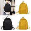 Trendy Solid Color Large Capacity Backpack For College And Travel With Breathable Design
