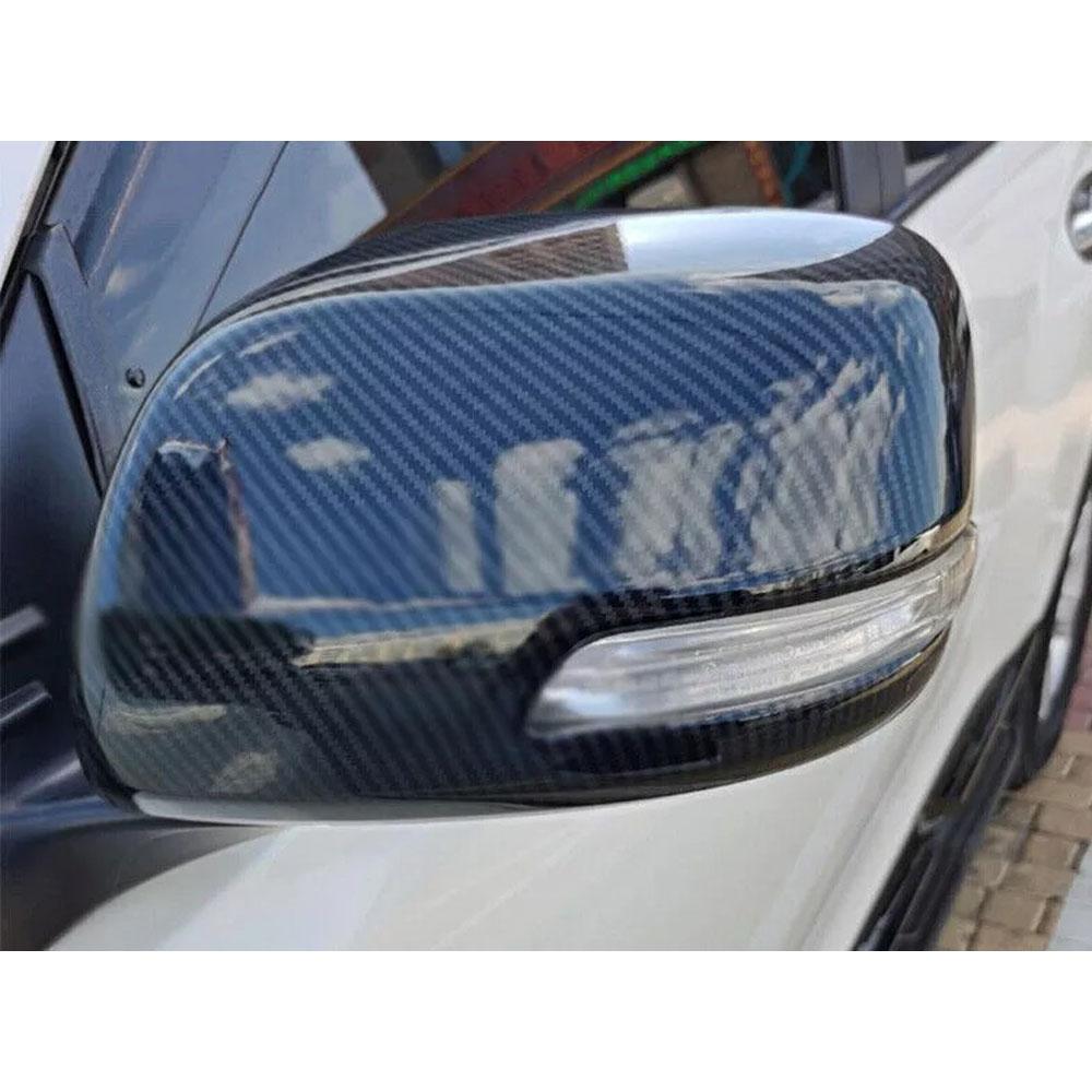 Für Toyota Land Cruiser LC200 Prado FJ150 150 2010-2025 Autoaufkleber Rückspiegel Seitenspiegelabdeckung Flügelkappe Außentürgehäuse Verkleidung