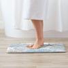 Coastal Beach Bath Mats for Bathroom,Nautical Ocean Seashells Starfish Absorbent Bath Rug Non-Slip Floor Rug Carpets Door Mat Washable Area Rugs for