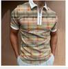 Polo essential! Short-sleeve polo shirt with zipper detail, great for casual outfits.