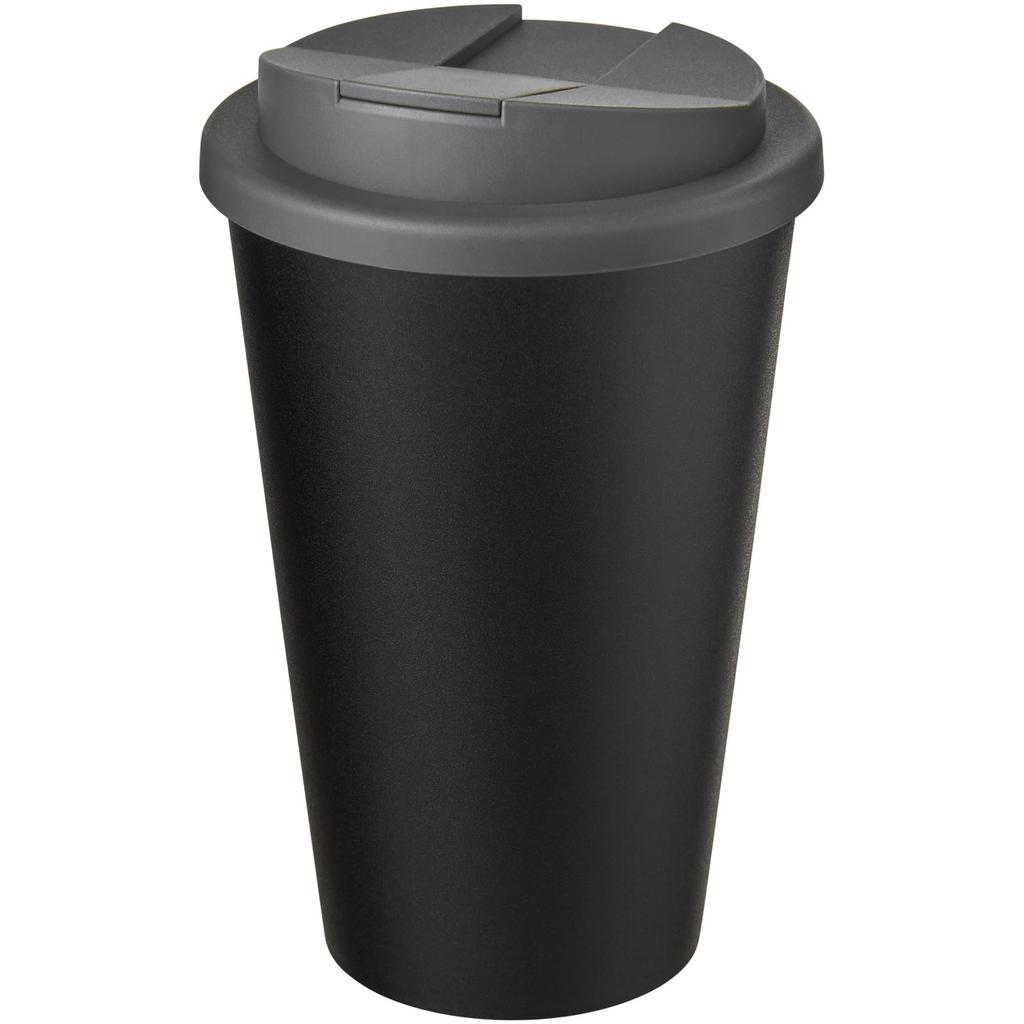 Americano "Eco" 350 Ml Thermal Tumbler with Spill-proof Lid Gray
