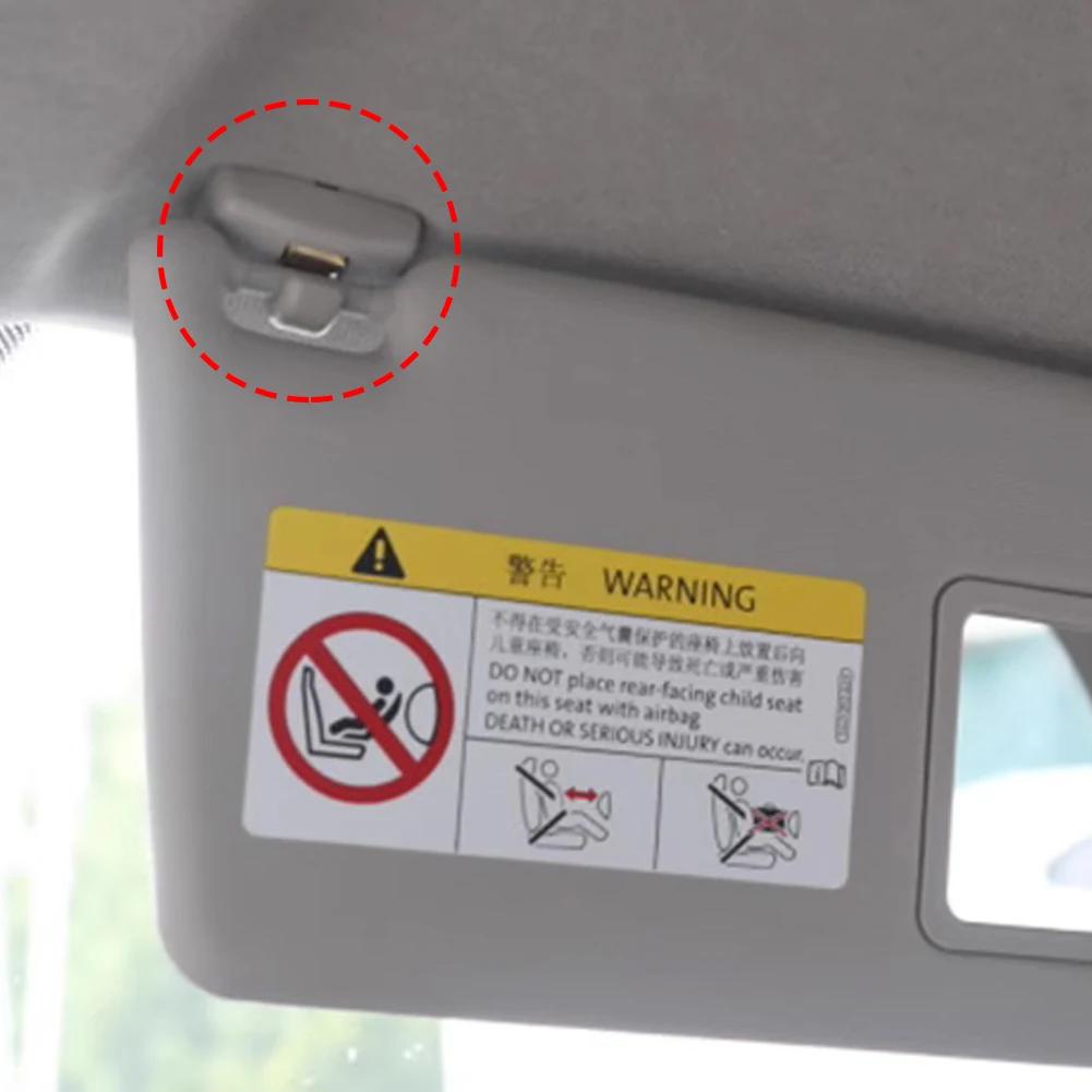 Car Sun Visor Hook Clip Bracket Hanger for VW Bora IV Golf 4 GTI Jetta A4 Passat B5 B6 Polo 9N Beetle Caddy Skoda Octavia 2 A5