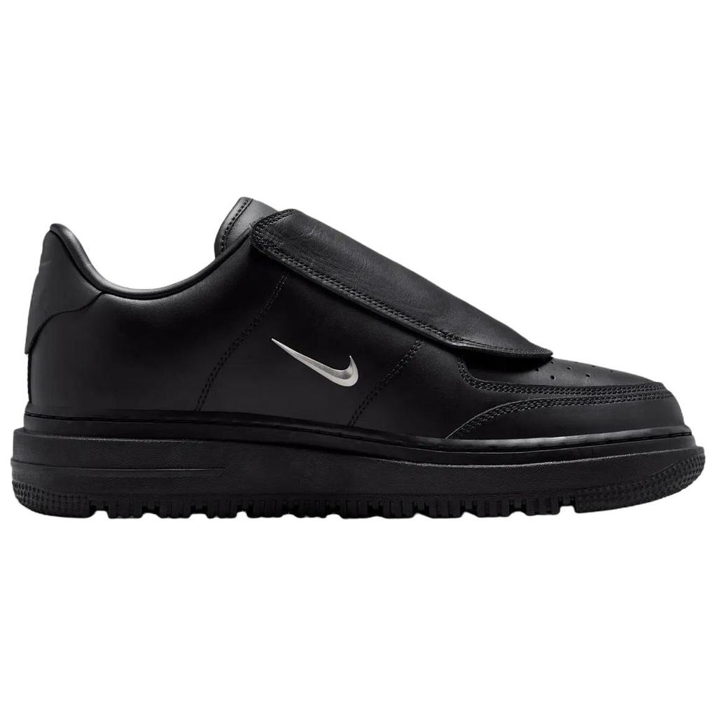 Nike Sneakers Unisex Air Force 1 Low Luxe Nere Argento Metallico-Antracite JA3822-010