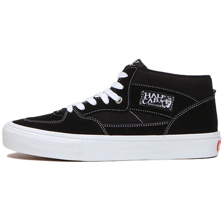 Черные кроссовки унисекс Vans Skate Half Cab, белые VN0A5FCDY28 37