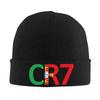 CR7 Logo Strickmütze Beanie Wintermützen Warm Neue Mützen Männer Frauen Geschenk