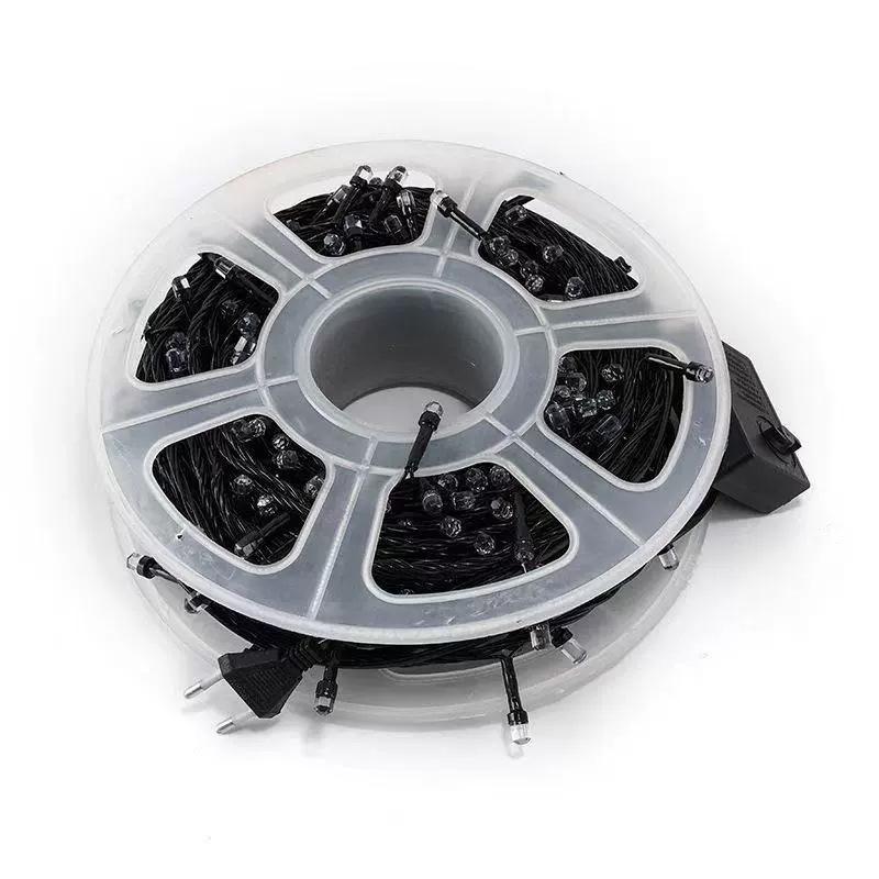 Popular Black Wire LED Starry String Lights for Camping, Picnic, Festival, and Christmas Decorations