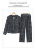 Damen Frühlingsblazer & Cardigan Set: Eleganter Zweiteiler für Mittelalte und Ältere