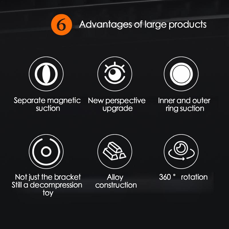 Auto Dashboard Cell Phone Magnetic Auto Cradles Mobile Phone Holder With Strong Magnets Car Phone Holder Car Accessories